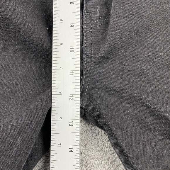 Levis 514‎ Straight Jeans Mens 42x30 Black High Rise - Picture 6 of 14